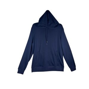 Caliville Navy Blue Hoodie Sweatshirt Pullover Pocket‎ Medium New without tags